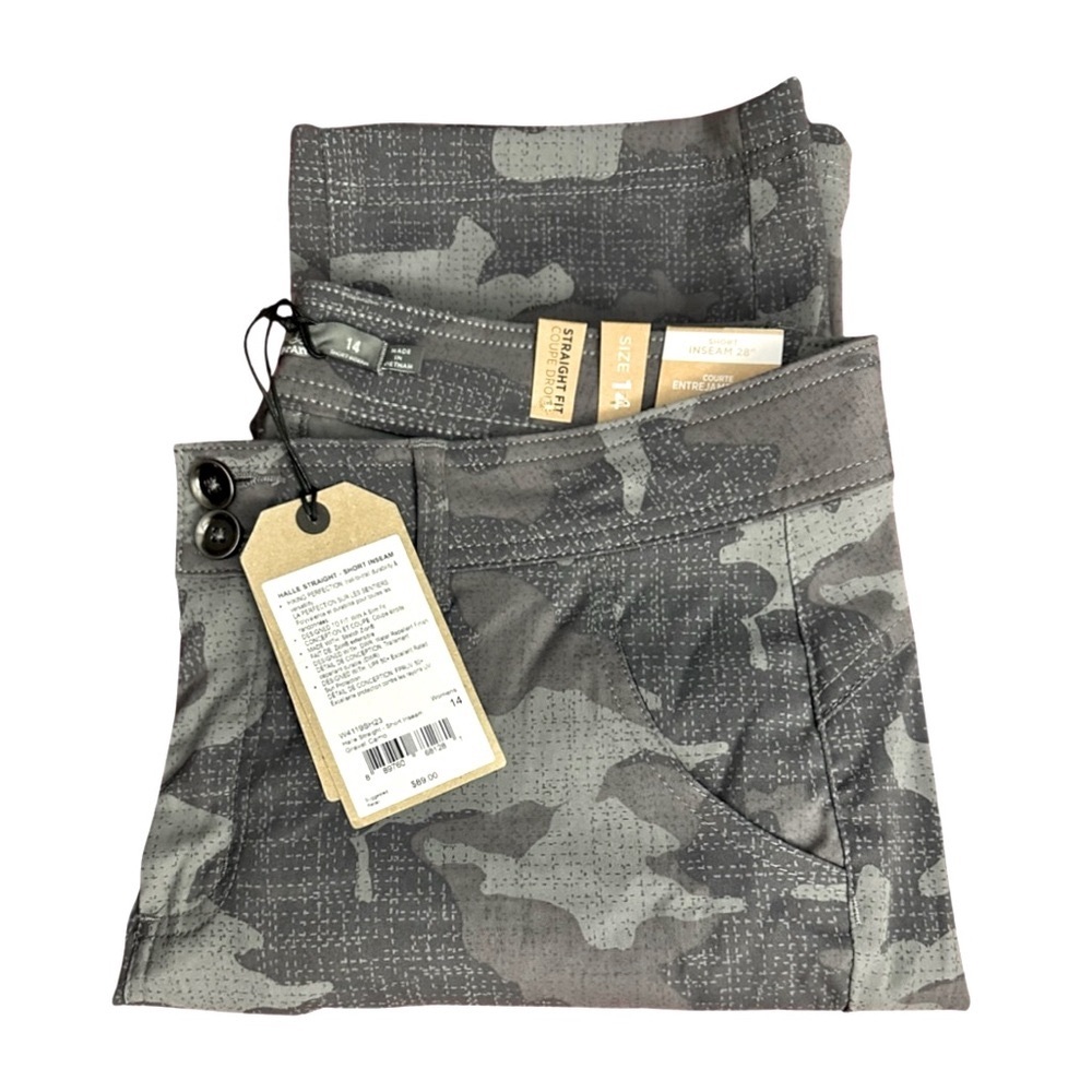 PrAna Halle Straight - Gravel Camo, 14S